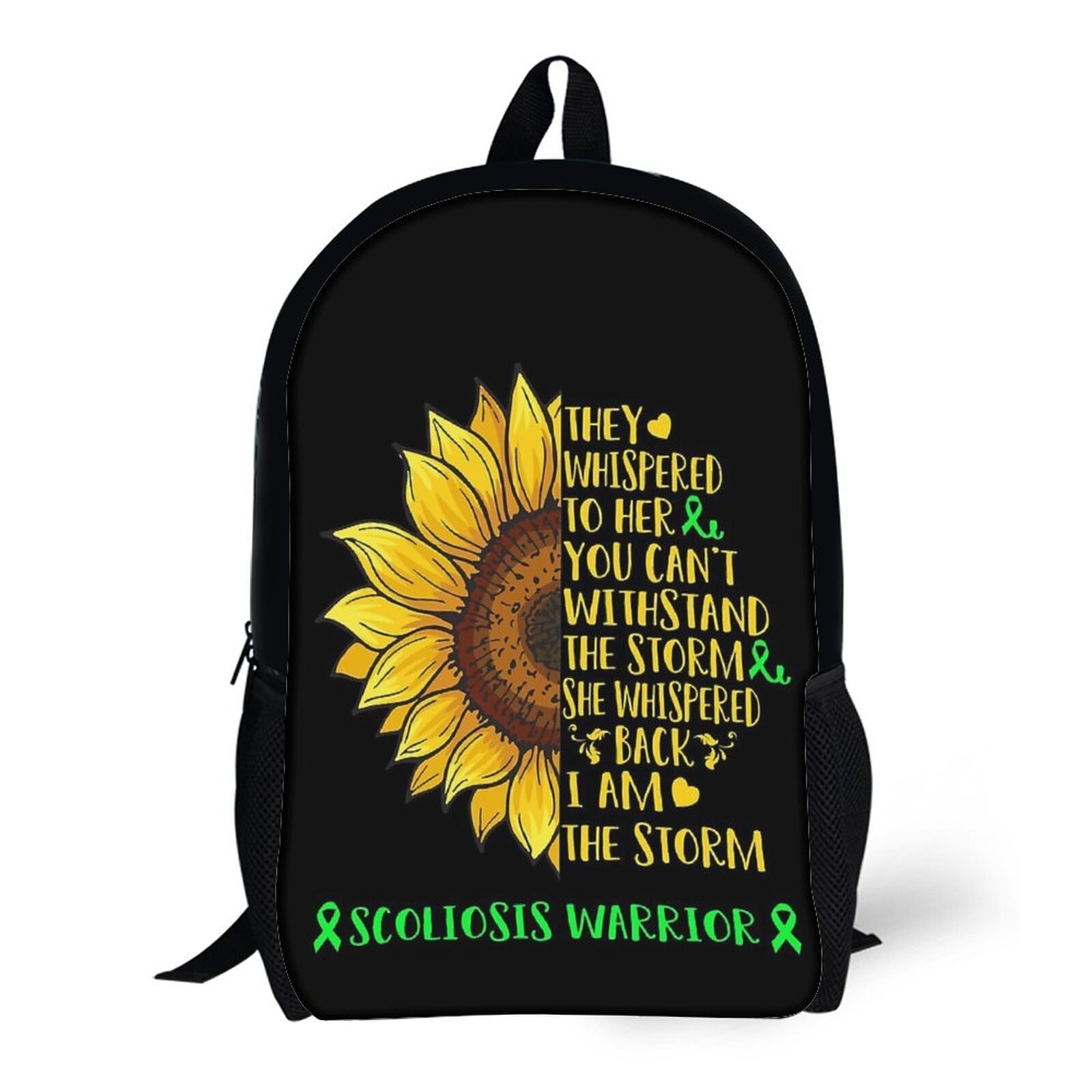 Backpacks They Whispered to Her You Can't Withstand The Storm She