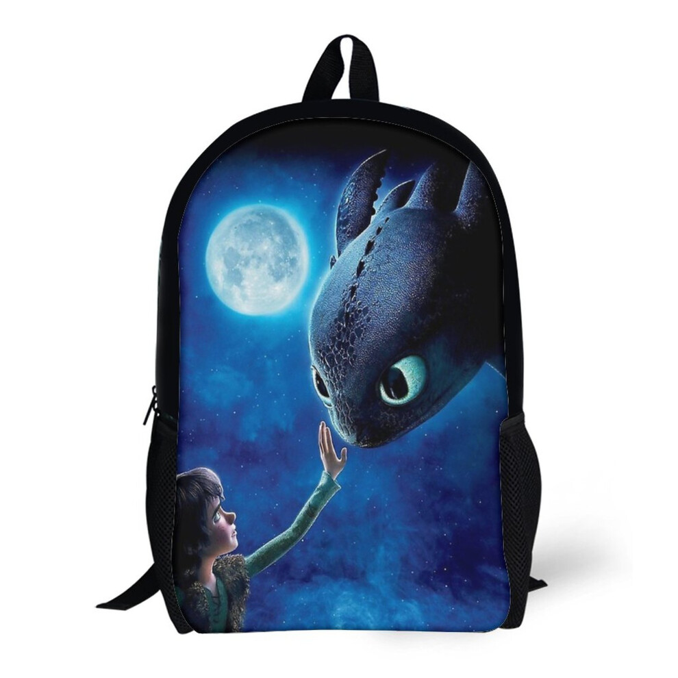 Bearlad Backpacks How Train Your Dragon Toothless 17Inch School Bag