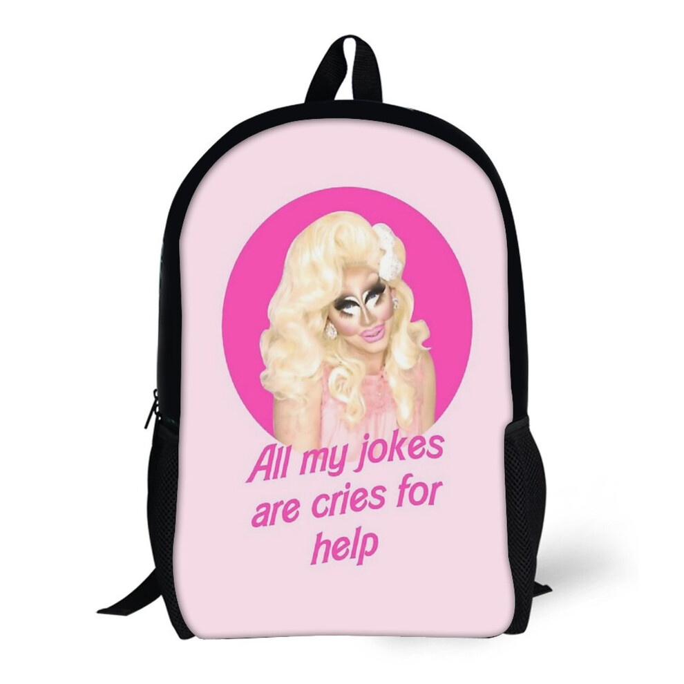 Bearlad Backpacks Trixie Jokes - Rupaul's Drag Race 17Inch School Bag