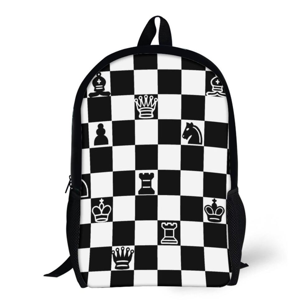 Bearlad Backpacks Chess 17Inch School Bag