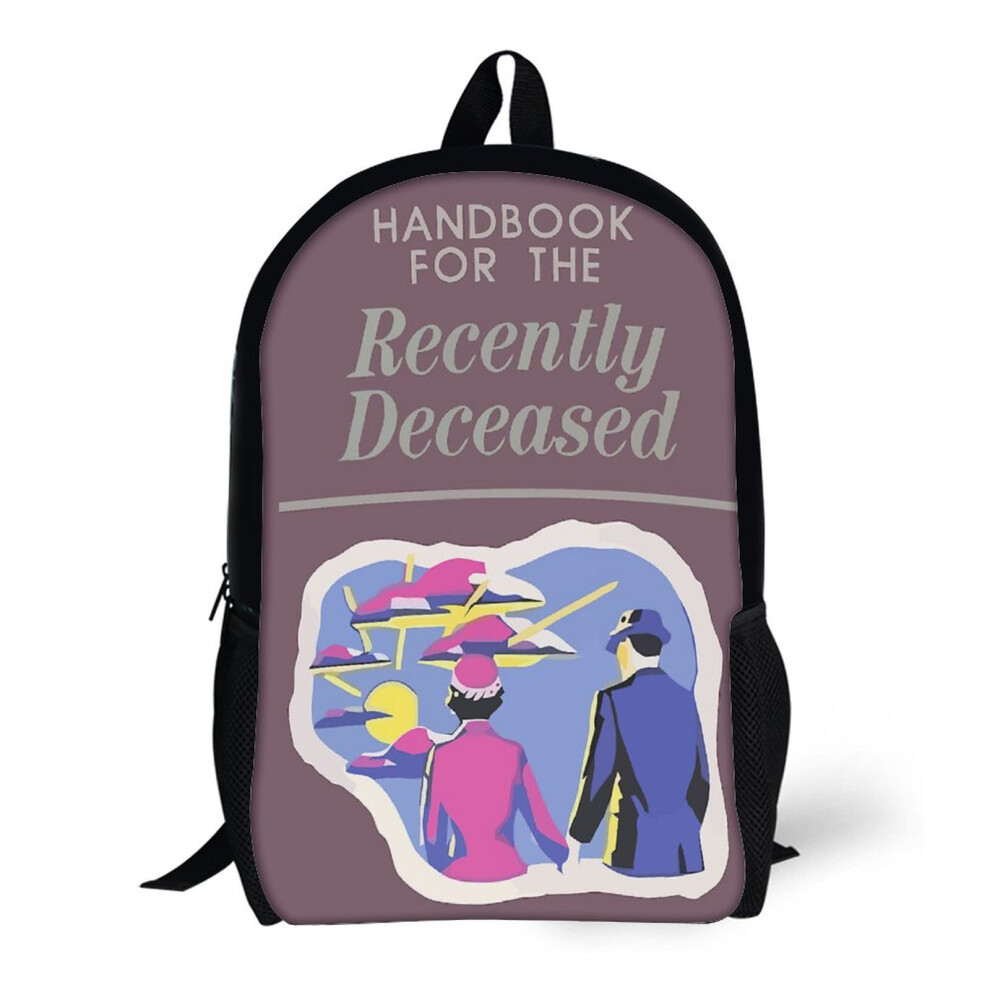 Backpacks Handbook For The Recently Deceased 17inch School Bag