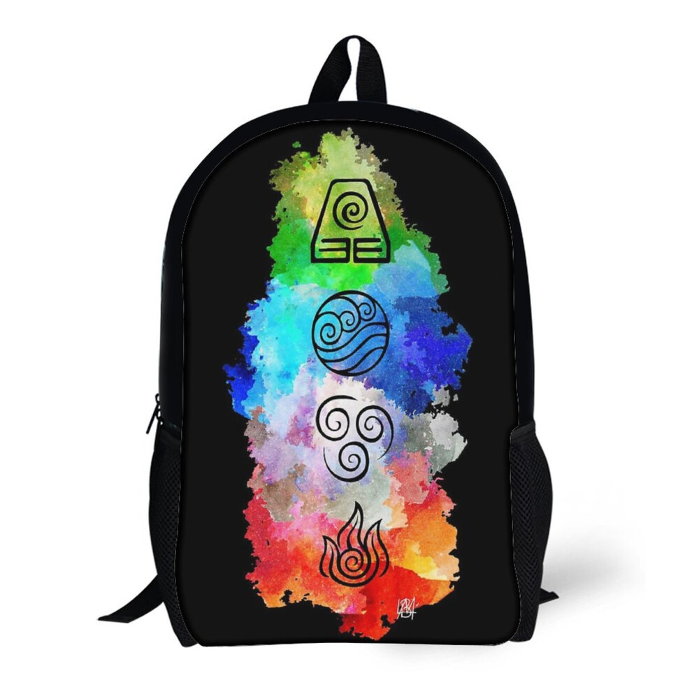 Bearlad Backpacks Avatar The Last Airbender - The Four Elements 17Inch School Bag
