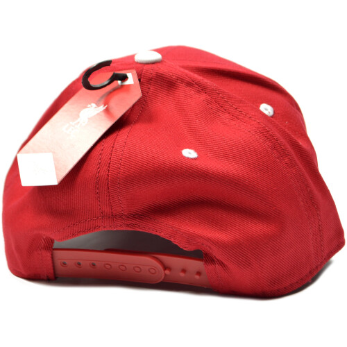 Liverpool FC Liverpool Baseball Cap Mass Frost Red White Snapback 1