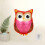 6pcs Owl Balloons Aluminium Foil Bird Owl Balloons for Baby Shower Birthday Wedding Jungle Party Decorations 5