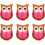 6pcs Owl Balloons Aluminium Foil Bird Owl Balloons for Baby Shower Birthday Wedding Jungle Party Decorations 1