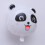 10Pcs Cute Panda Balloon Aluminium Foil Balloons Panda Head Balloon Bouquet for Baby Shower Panda Birthday Party Supplies 4
