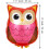 6pcs Owl Balloons Aluminium Foil Bird Owl Balloons for Baby Shower Birthday Wedding Jungle Party Decorations 3