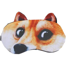 Cute 3D Animal Sleep Mask Cat Dog Eye Mask Eyeshade for Kids Girls Women Adults (Siberian Husky)