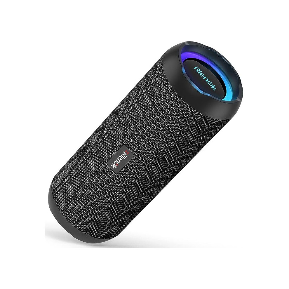 Rienok Bluetooth Speaker Portable Wireless Bluetooth Speaker With 30W Enhanced Bass Ipx7 Waterproof Bluetooth 5.3 Outdoor Speaker For Travel Sport 956791891658