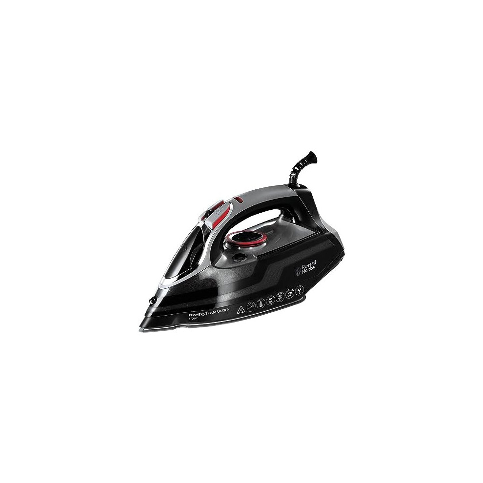 Russell Hobbs Powersteam Ultra 3100 W Vertical Steam Iron 20630 - Black And Grey