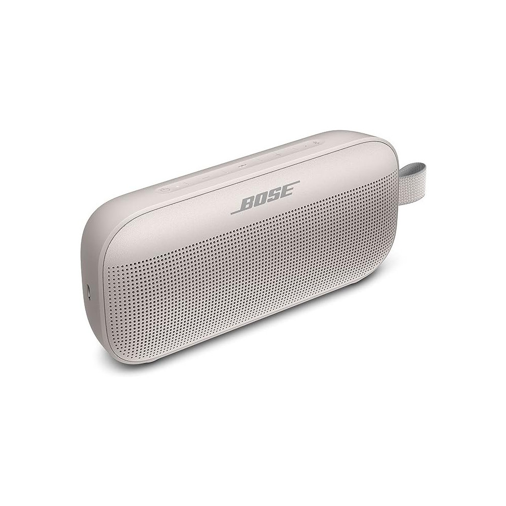 Bose SoundLink Flex Bluetooth Portable Speaker, Wireless Waterproof Speaker for Outdoor TravelWhite