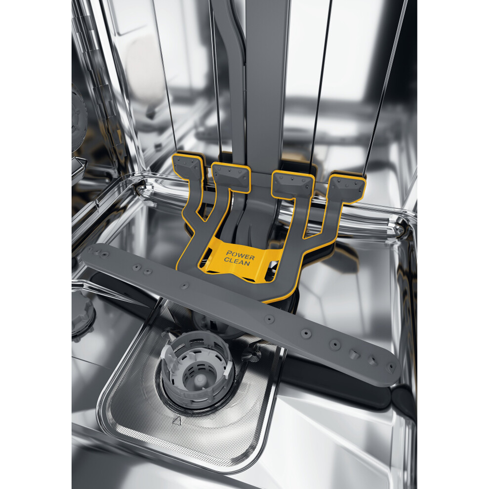 Whirlpool Fully Integrated Standard Dishwasher - C Rated Black