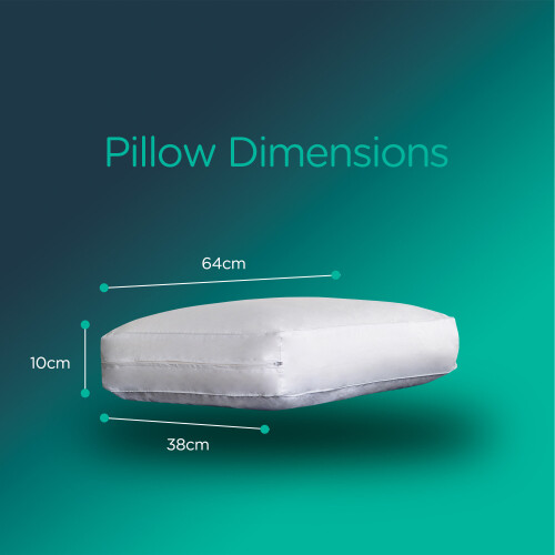 Snuggledown (Cotton Touch) Snuggledown Bliss Extra Deep Bamboo Pillow UK Made 1