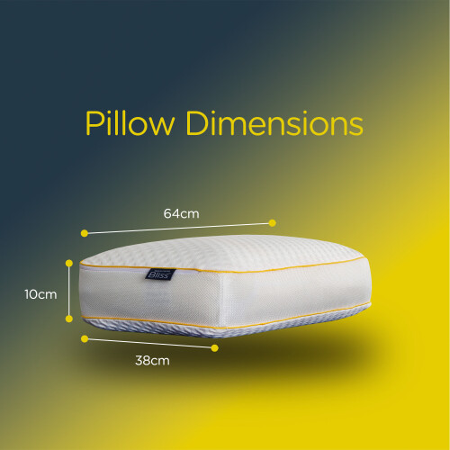 Snuggledown (Breathable) Snuggledown Bliss Extra Deep Bamboo Pillow UK Made 1