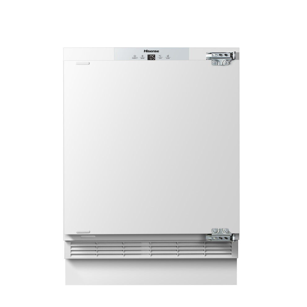 Hisense RUR156D4AWE Integrated Upright Fridge - White - E Rated