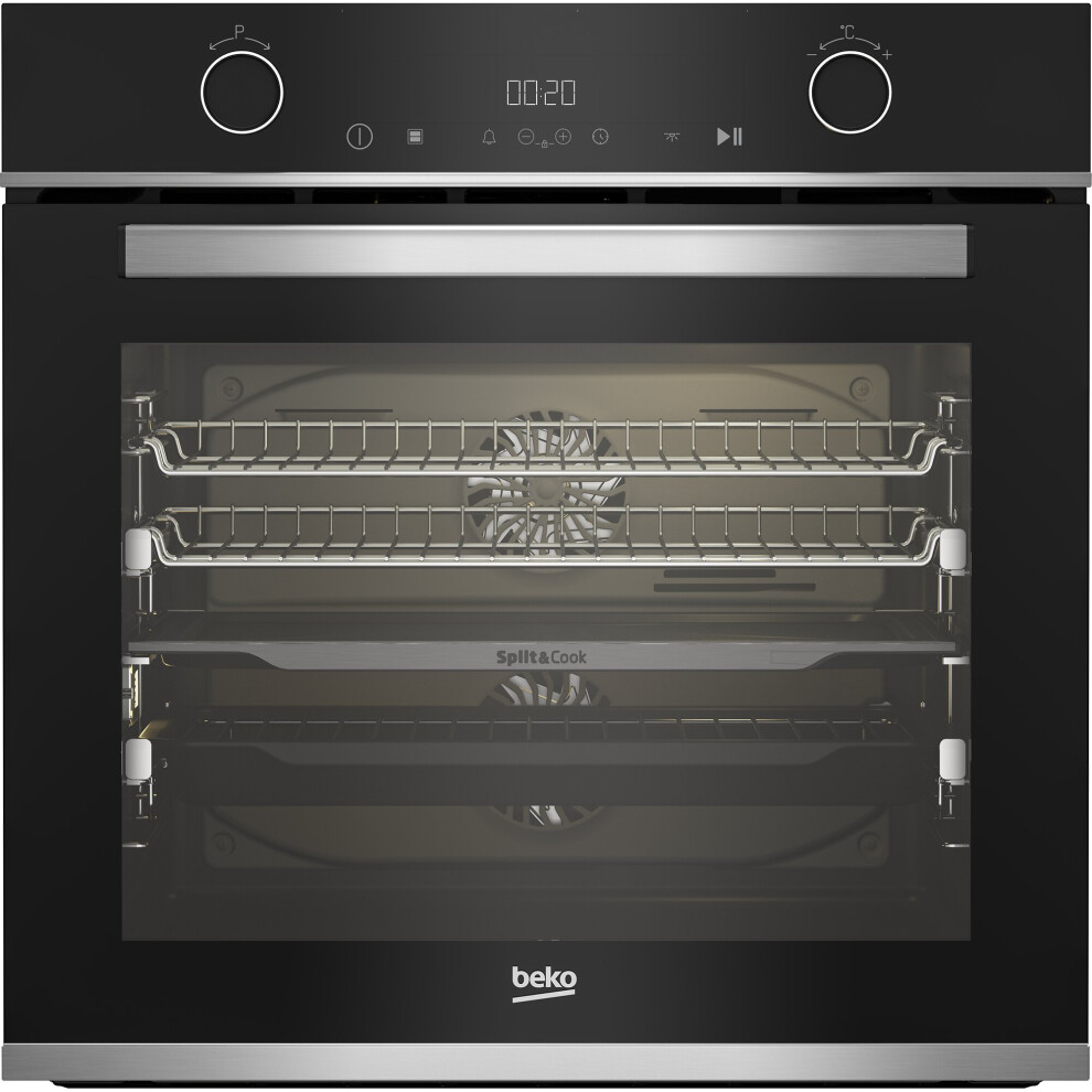 Beko AeroPerfect RecycledNet Electric Single Oven - Stainless Steel - A+ Rated