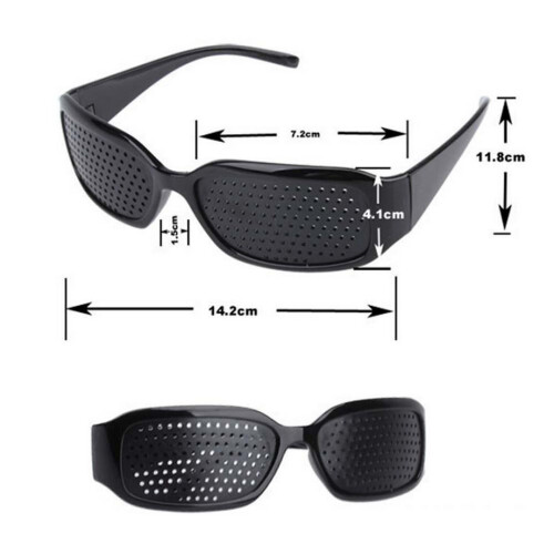 Eyewear Pinhole EyeGlasses Training Eyesight Improvement Vision Care 2