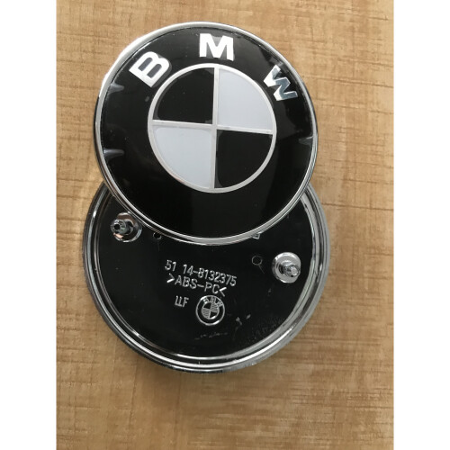 BMW 2 x BMW Front Bonnet 82mm & Boot Trunk 74mm Badge Fit E30 E46 E60 1 5 Series