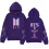 (L(170-175cm)) BTS Sweatshirt Threaded Drawstring Hoodie-Purple 1