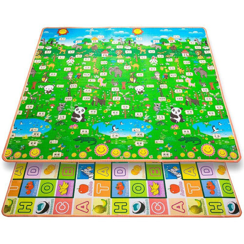 (Style11, 180cm X 150cm X 1cm) Thick Baby Crawling Play Mats Folding Mat Carpet Play Mat for Children's Safety Mat Rug Playmat