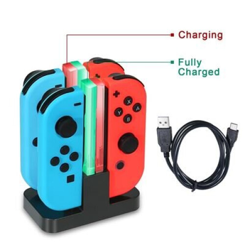 Nintendo Switch Charger Joy-Con Controllers Docking 2