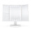 24 LED Touch Dimmable 3 Way Makeup Mirror with 2 & 3X Magnification White 2