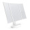 24 LED Touch Dimmable 3 Way Makeup Mirror with 2 & 3X Magnification White 3