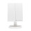 24 LED Touch Dimmable 3 Way Makeup Mirror with 2 & 3X Magnification White 4