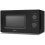 COMFEE' 700W 20L Black Microwave Oven With 5 Cooking Power Levels, Quick Defrost Function, And Kitchen Manual Timer - Compact Design CM-M202CC(BK) 1