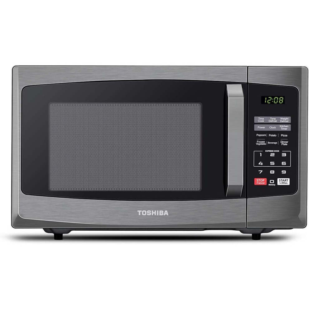 Toshiba 800w 23L Microwave Oven with Digital Display, Auto Defrost, One-touch Express Cook with 6 Pre-Programmed Auto Cook,