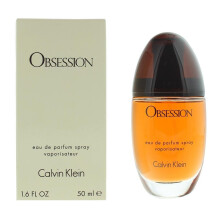 Calvin Klein Obsession 50ml EDP Spray - Bold, Sensual Amber-Spice Fragrance for Evenings & Special Occasions