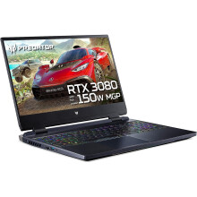 Acer Predator Helios 300 PH315-55 15.6" Gaming Laptop (Intel Core i7-12700H, 16GB, 1TB SSD, RTX 3080, QHD 165Hz, Windows 11, Black) - Refurbished