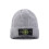 STONE ISLAND (Grey) Stone Island Hat Warm Thick Cap Cuffed Knit Stretch Beanie Hat 1