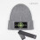 STONE ISLAND (Grey) Stone Island Hat Warm Thick Cap Cuffed Knit Stretch Beanie Hat 4