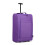 (Purple) Foldable Cabin Suitcase Soft Shell Hand Luggage Foldable Storage Case 3