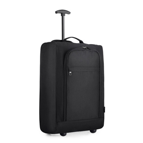 (Black) Foldable Cabin Suitcase Soft Shell Hand Luggage Foldable Storage Case 2