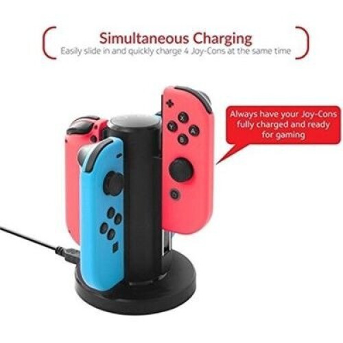 4-in-1 Nintendo Switch Charger Joy-Con Controller 1