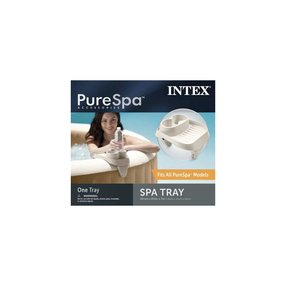 Intex PureSpa Cup Holder Drinks Tray Hot Tub Pure Spa Fits Lay