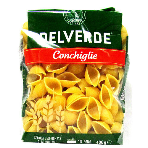 Del Verde Conchiglie 400g ( pack of 8 ) 2