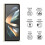 Compatible With Samsung Galaxy Z Fold 5 Full Cover Tempered Glass Outer Screen Protector 2