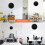 GEEPAS GEEPAS Analog Wall Clock Battery Operated Silent Non-Ticking, Black 5