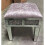 Mirrored Crushed Crystal 7 Drawer Dressing Table With Footstool 2