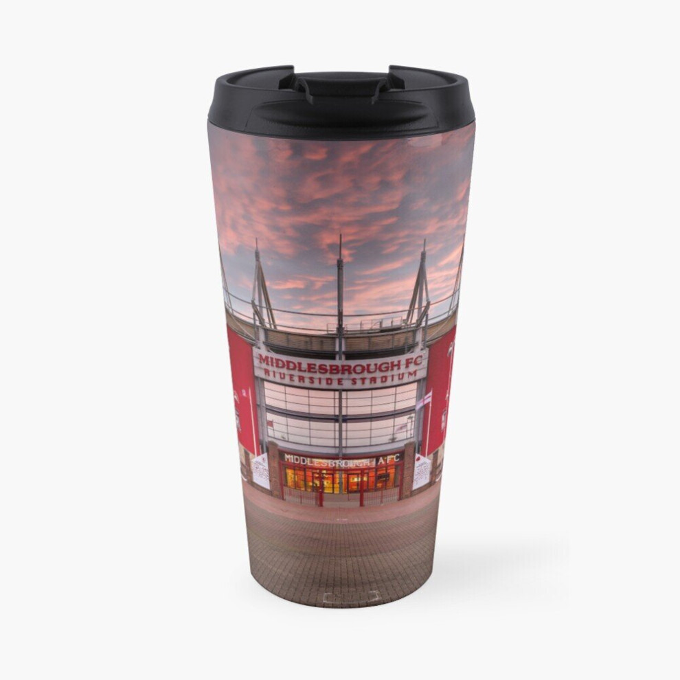 Whibos Coffee Mug The Riverside Stadium, Middlesbrough 16 Oz Stainless Steel Vacuum Insulated Tumbler Cup