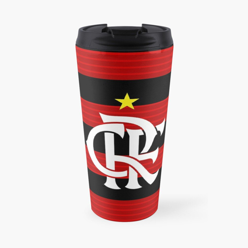 Coffee Mug Flamengo Brazil 16 oz Stainless Steel Vacuum Insulated Tumbler Cup