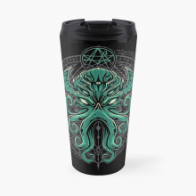 Coffee Mug Great Cthulhu 16 oz Stainless Steel Vacuum Insulated Tumbler Cup