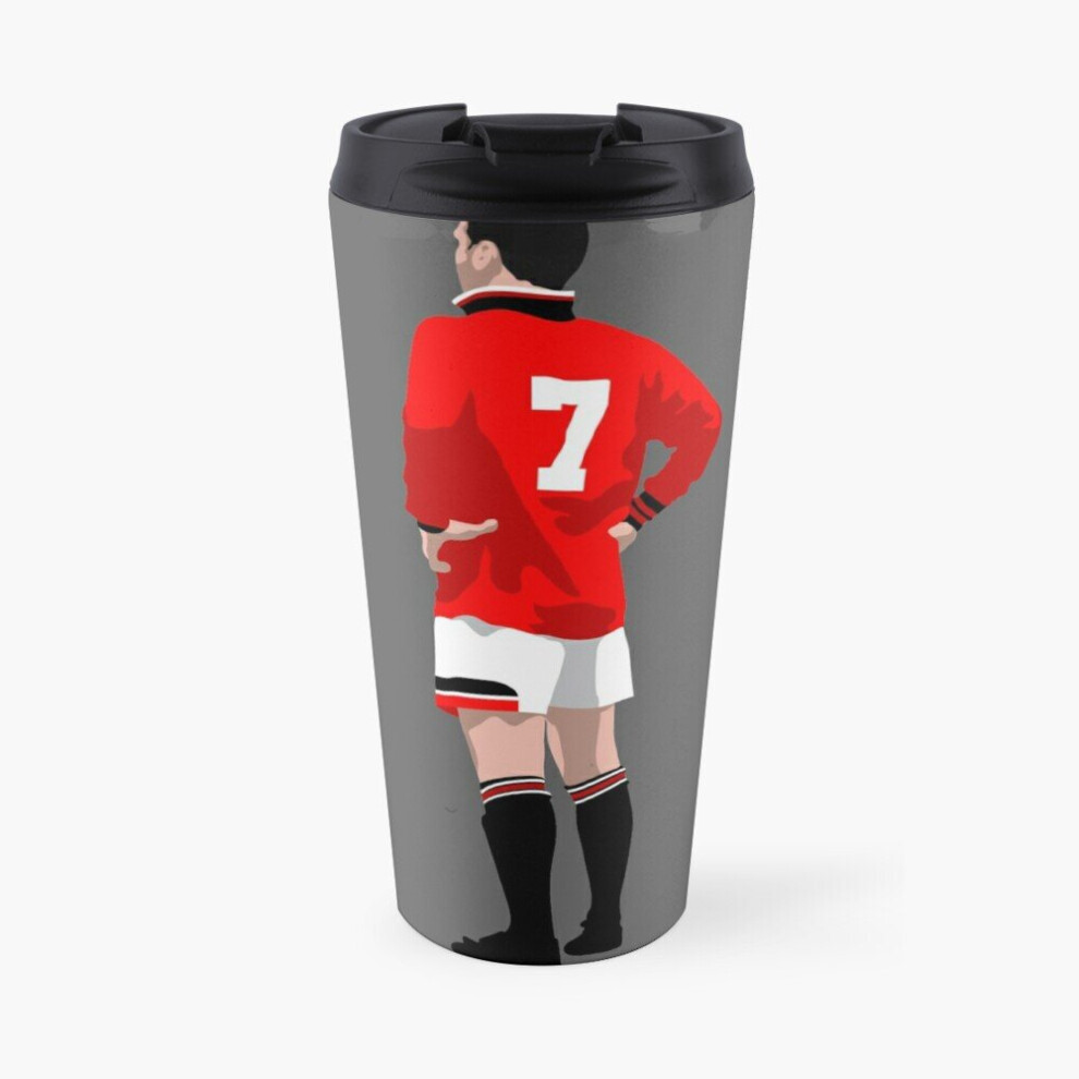 Coffee Mug Eric Cantona Man Utd 16 oz Stainless Steel Vacuum Insulated Tumbler Cup