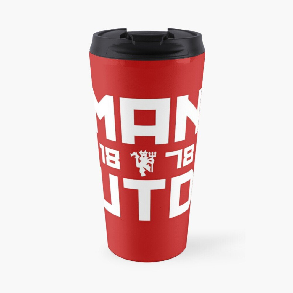 Coffee Mug Manchester United 1878 16 oz Stainless Steel Vacuum Insulated Tumbler Cup