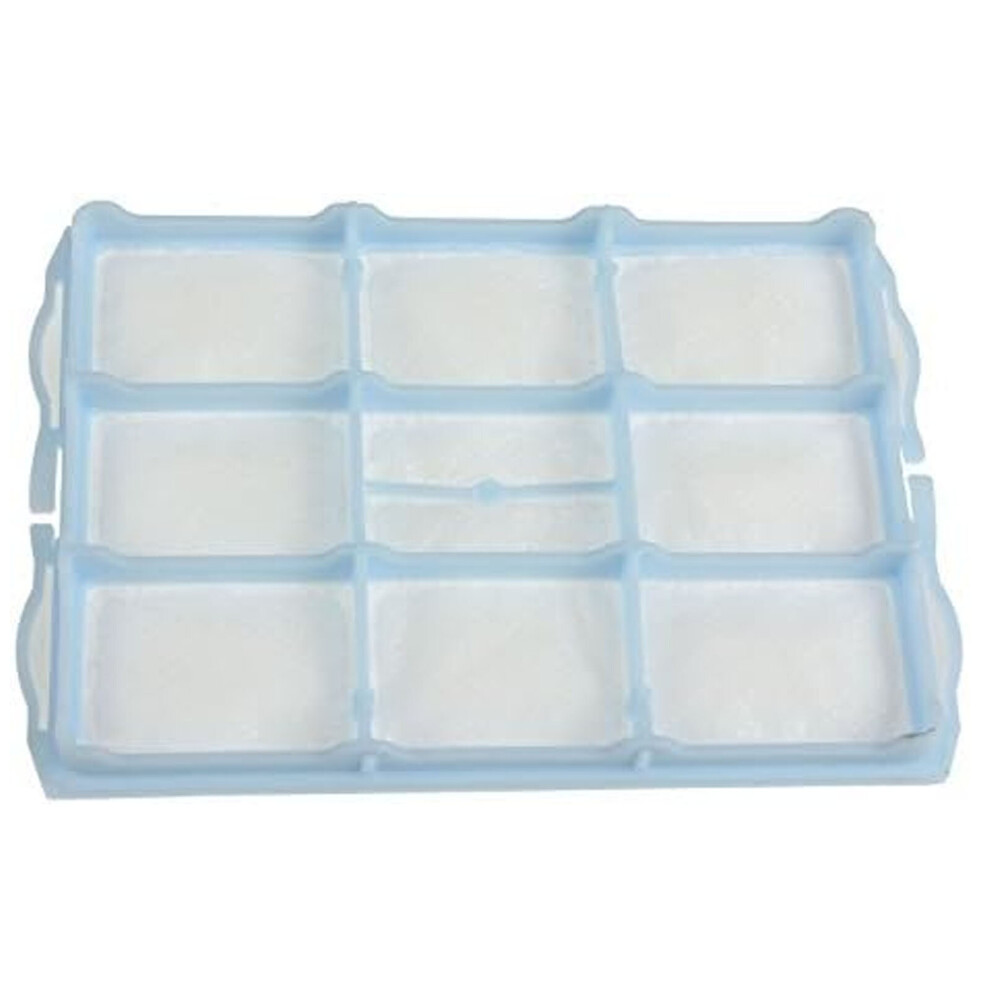 Spares2go Washable Motor Protection Filter And Frame For Bosch Vacuum Cleaners (Blue)