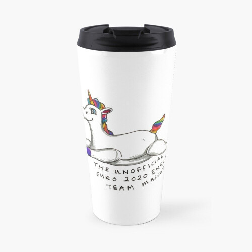 Coffee Mug England Squad Inflatable Unicorn 16 oz Stainless Steel ...