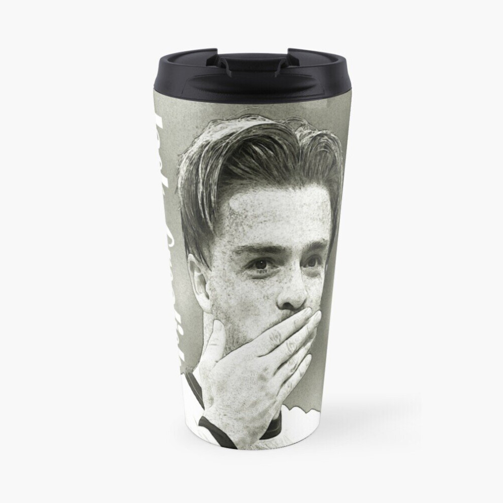 Coffee Mug Jack Grealish  16 oz Stainless Steel Vacuum Insulated Tumbler Cup